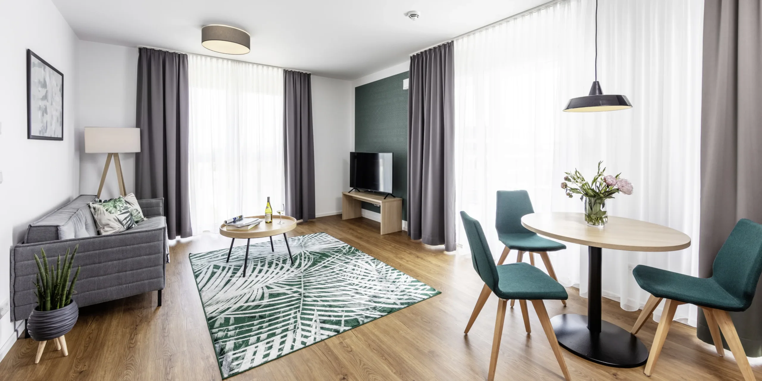 XXXLutz Objekteinrichtung Referenz Hoteleinrichtungen Boardinghouse Living Room